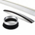 Effective escalator deflector brush/ strip brush aluminium accessories